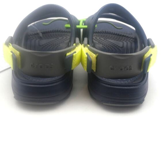 NEW Crocs All Terrain Sandals Shoes Toddler Little Boys 12 C12 Blue - Picture 8 of 8
